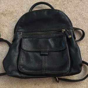fossil backpack purse
